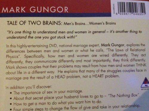 DVD - Tale of Two Brains - Mark Gundor