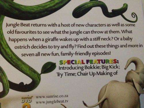 DVD - Jungle Beat Season 2 Part 1