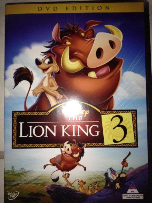 DVD - Disneys The Lion King 3