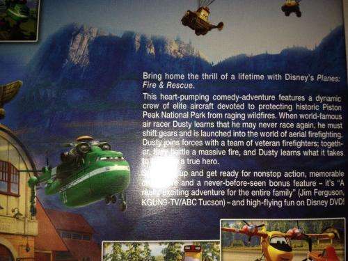 DVD - Disney Planes Fire & Rescue