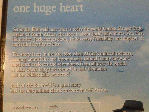 DVD - Jock of the Bushveld