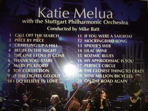 DVD - Katie Melua With the Stuttgart Philharmonic Orchestra
