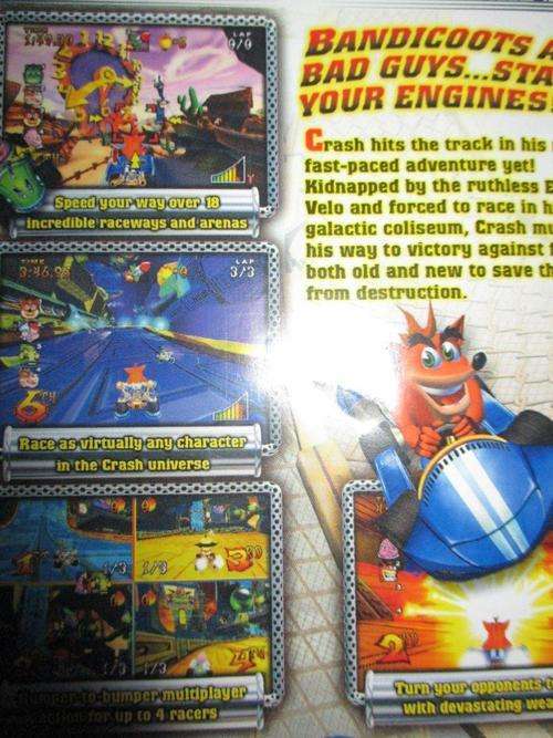 Playstation 2 - Krash Nitro Kart