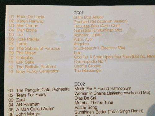 CD - Cafe del Mar - The Best of Compiled by Jose Padilla (2cd)