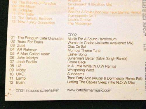 CD - Cafe del Mar - The Best of Compiled by Jose Padilla (2cd)
