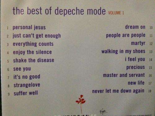 CD - Depeche Mode - The BEst of Volume 1