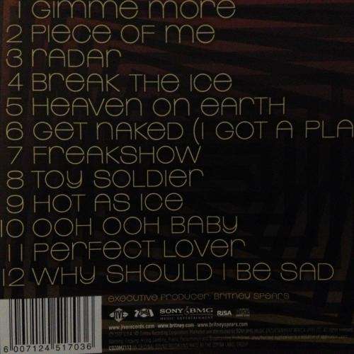 CD - Britney Spears - Blackout