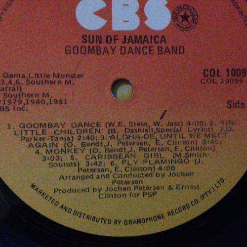 LP - Goombay Dance Band - Sun Of Jamaica