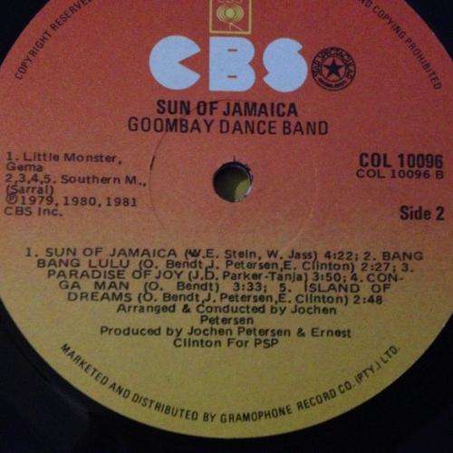 LP - Goombay Dance Band - Sun Of Jamaica