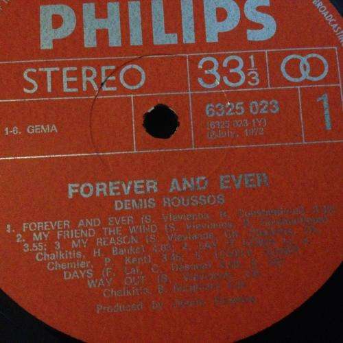 LP - Demis Roussos - Forever and Ever