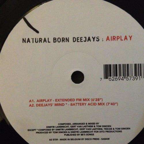 LP - Natural Born Deejays -  Airplay