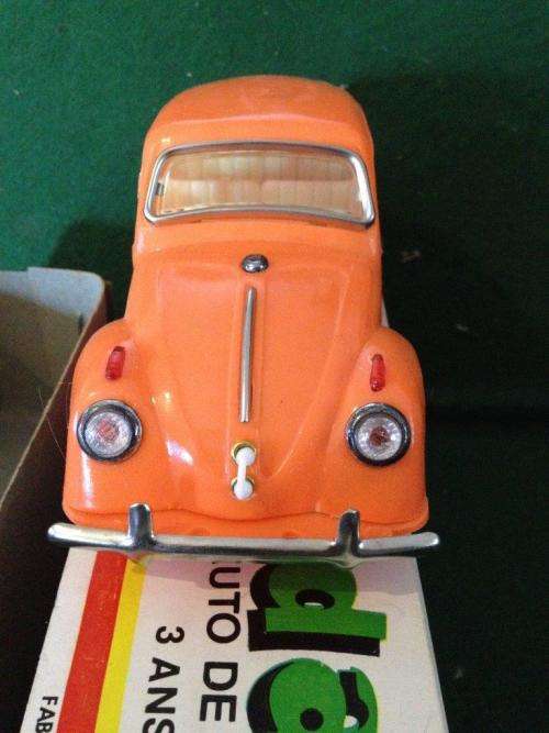 Vintage - Sedan Friction Sedan PF175 (beetle) Circa 1975 Red Apple company (MIB)