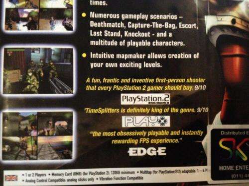 PS2 -Timesplitters - Platinum