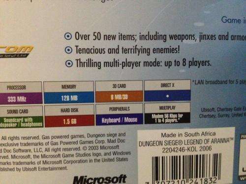 PC - Dungeon Siege - Legends of Aranna