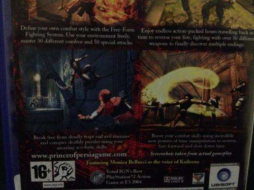 PS2 - Prince of Persia Warrior Within