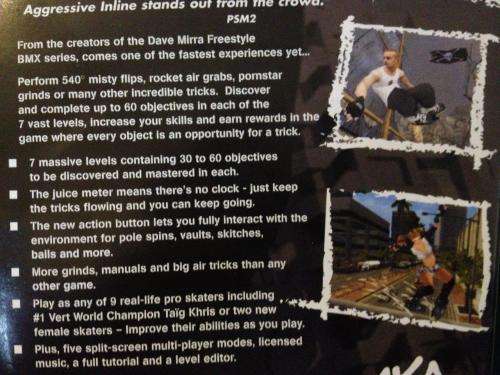 PS2 - Aggressive Inline feat Taig Khris