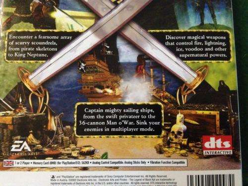 PS2 - Pirates - The Legend of Black Kat