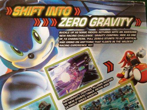 PS2 - Sonic Riders Zero Gravity