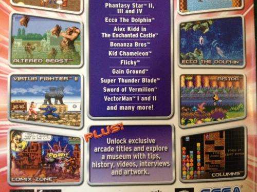 PS2 - Sega Mega Drive Collection