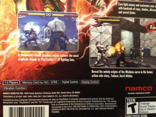PS2 - Tekken 5