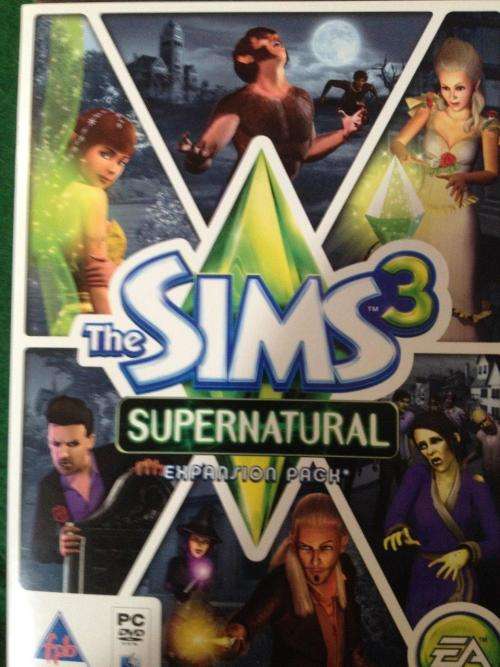 Pc -The Sims 3 - Supernatural Expansion Pack