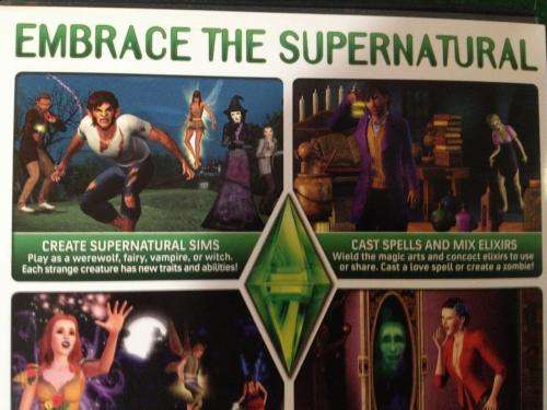 Pc -The Sims 3 - Supernatural Expansion Pack