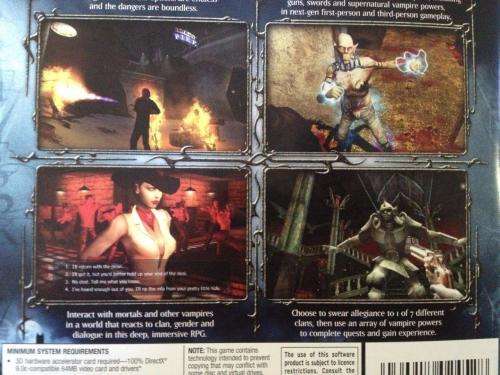 PC - Vampire The Masquerade Bloodlines