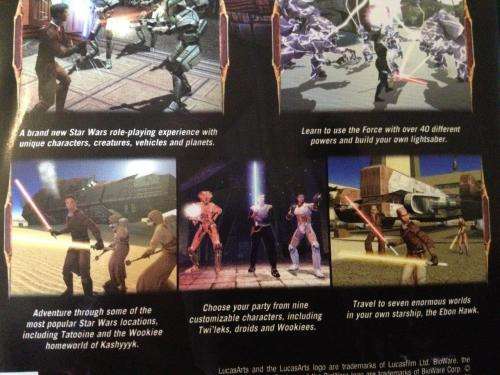 PC - Star Wars Knights of The Old Republic