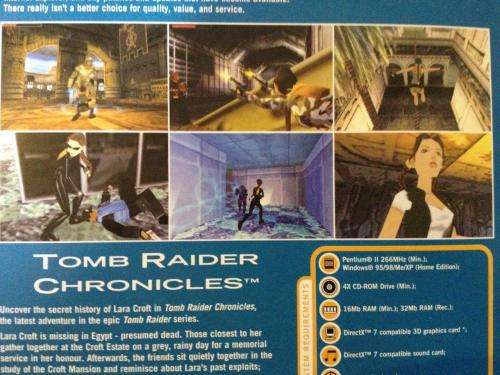 PC - Tomb Raider Chronicles