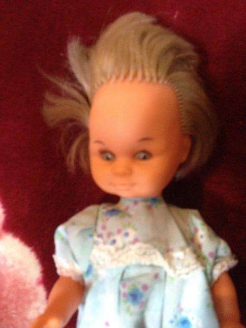 Vintage Sebino doll made in Italy +-29cm