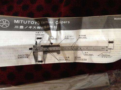 Vintage Mitutoyo Vernier Calipers made In Japan (never opened (NOS))