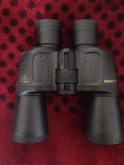 Tasco 7 x 50 Field 6.6 116m / 1000m Binocularsc /w carry case