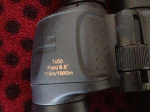 Tasco 7 x 50 Field 6.6 116m / 1000m Binocularsc /w carry case