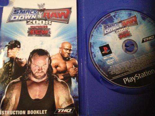 PS2 - Smack Down VS Raw 2008