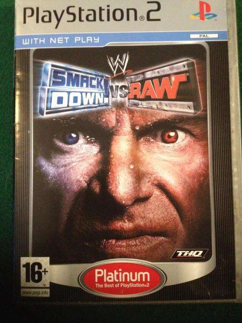 PS2 - SmackDown VS Raw - Platinum