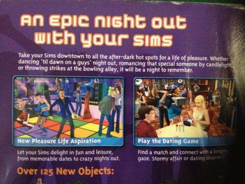 PC - The Sims 2 - Nightlife Expansion Pack
