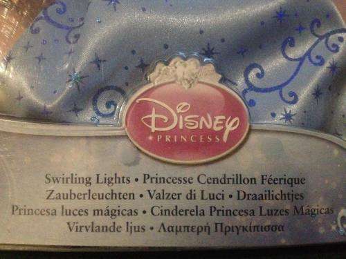 Disney Princess Cinderella Swirling Lights Doll -  Mattel (new) same size as barbie
