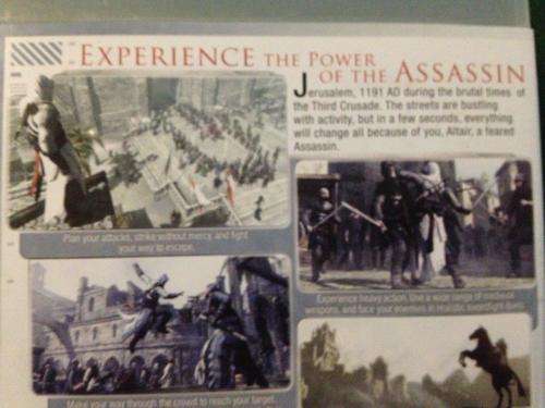 PS3 - Assassin's Creed