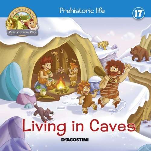 DeAgostini - Dinosaur and Friends Issue 17 Living In Caves (c/w toys) new sealed