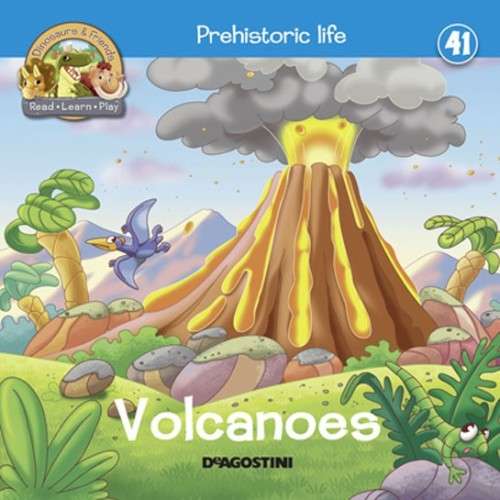 DeAgostini - Dinosaur and Friends Issue 41 Volcanoes (c/w toys) new sealed