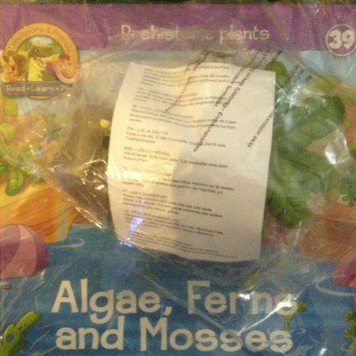 DeAgostini - Dinosaur and Friends Issue 39 Algae, Ferns and Mosses (c/w toys) new sealed