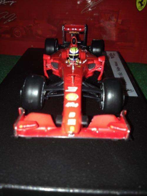 Hotwheels Racing - Pair of Ferrari`s F60 Felipe Massa & Kimi Raikkonen - 1:43 Scale