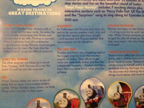 DVD - Thomas & Friends - Peep! Peep! Hurray!