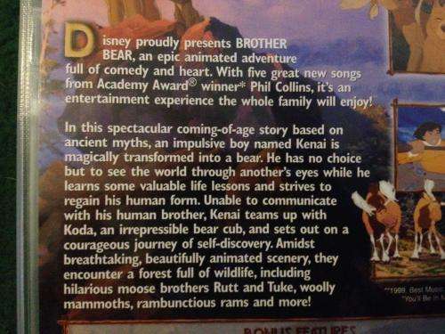 DVD - Brother Bear - Gold Collection