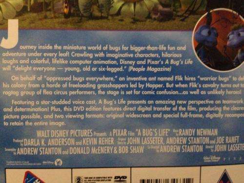 DVD - A Bug's Life