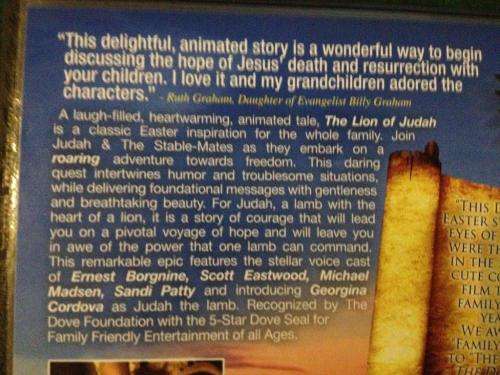 DVD - Animated Kidz Presents Lion of Judah
