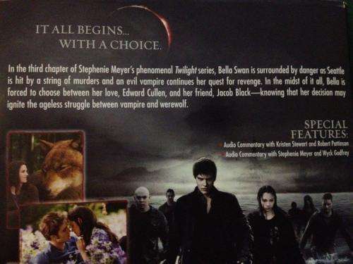 DVD - The Twilight Saga Eclipse