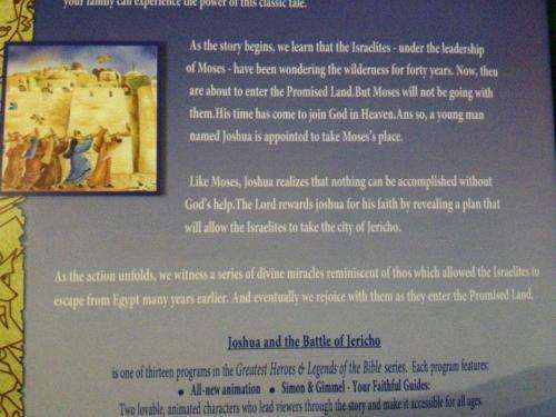DVD - Joshua and the Battle For Jericho