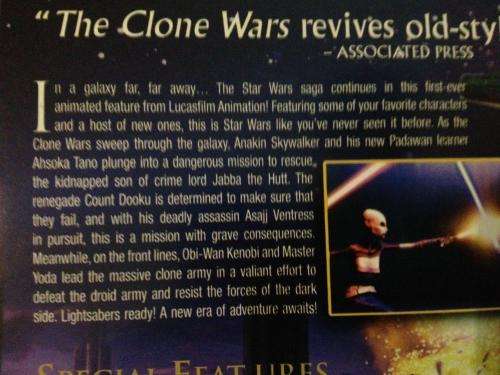 DVD - Star Wars - The Clone Wars