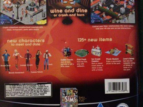 PC - The Sims  - Hot Date Expansion Pack